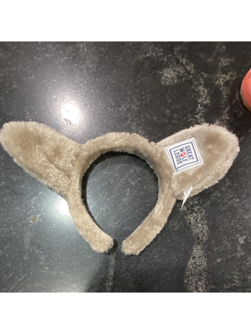 Great Wolf Lodge Wolf Ears - Faux Fur Animal Ear Headband 2-Pack Brown/White